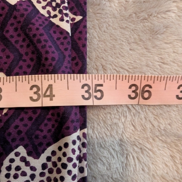 Tory Burch Womens 100% Silk Jersey Purple Blue Paisley Dress Size XS Pullover - Picture 9 of 11